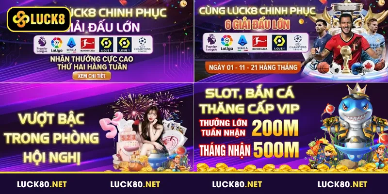 Quà tặng giá trị cùng các giải đấu hấp dẫn