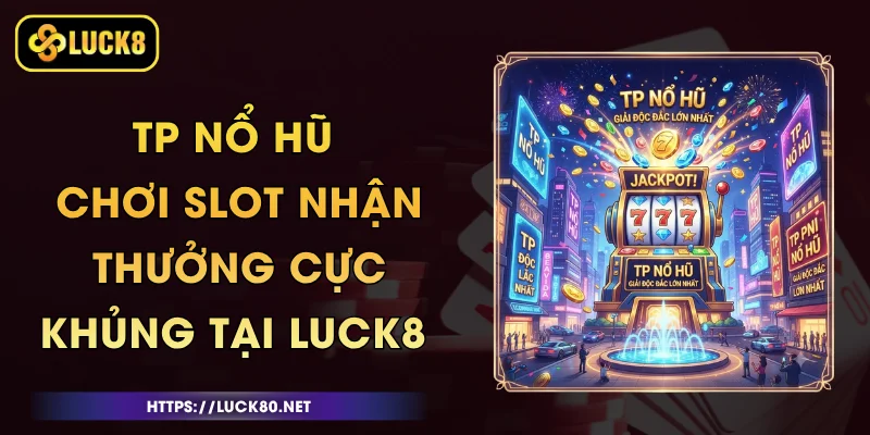 TP Nổ Hũ - Chơi Slot Nhận Thưởng Cực Khủng Tại Luck8